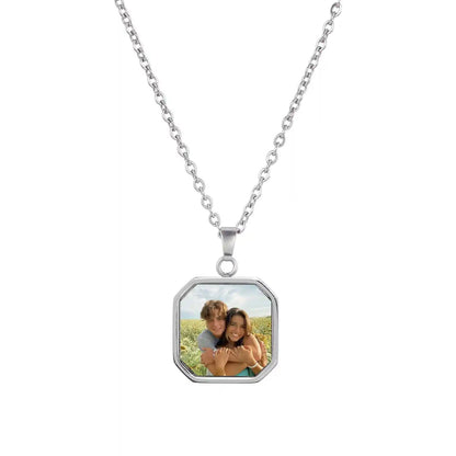 Collier photo secrète personnalisé — photo 1