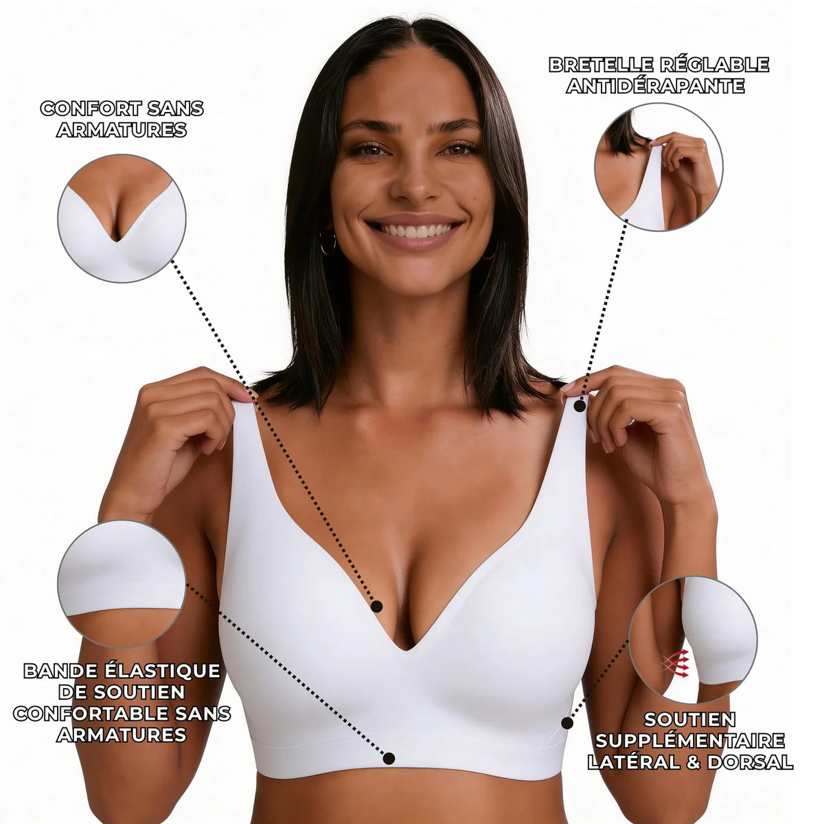 Soutien-Gorge Seconde Peau - Bleu Câline™