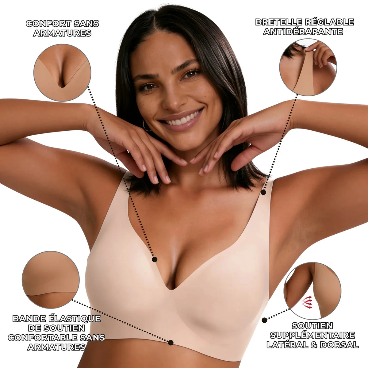 Soutien-Gorge Seconde Peau - Bleu Câline™