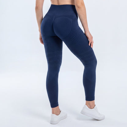 Legging sculptant 3D coloris bleu marine
