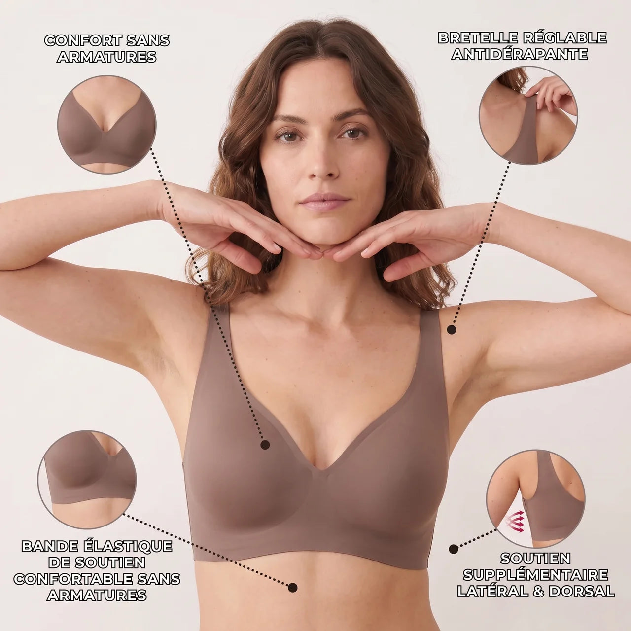 Soutien-Gorge Seconde Peau - Bleu Câline™